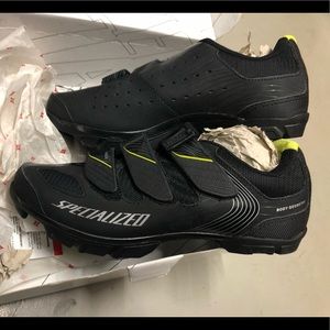 Specialized Riata Womens Mountain Bike Shoe 🚵🏻‍♀️ BNIB Black & Neon Green 🖤💚